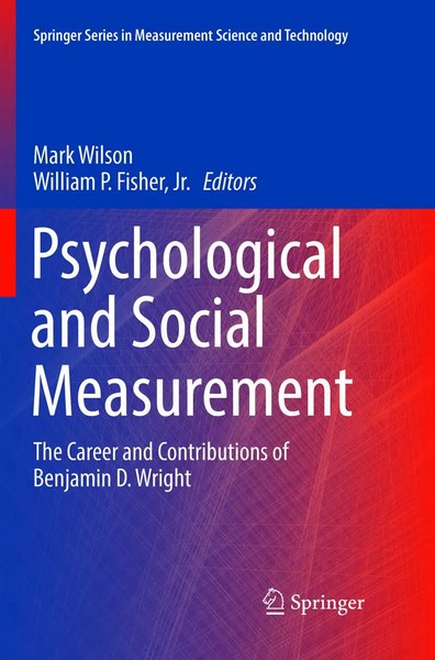 Psychological And Social Measurement Mark Wilson (U. A.) Taschenbuch Xiii 2019-image