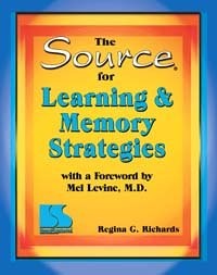 The source for learning & memory strategies - paperback Richards, Regina