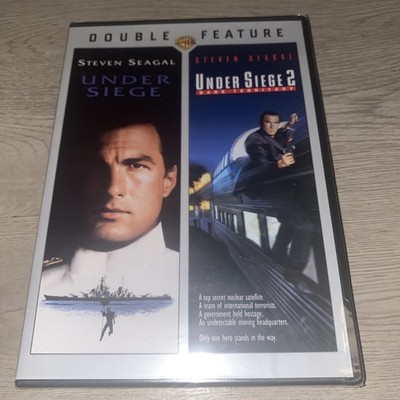 NEW Under Siege / Under Siege 2 Dark Territory DVD Steven Seagal Double Feature