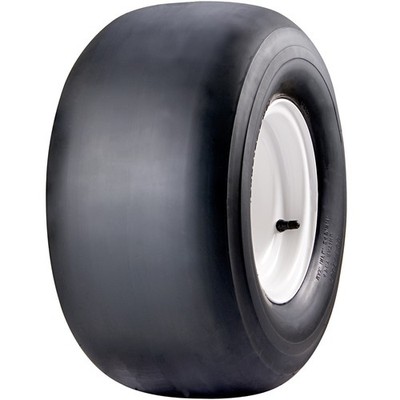 4 Tires Carlisle (Carlstar) Reliance Smooth 13X6.50-6 Solid White Assembly