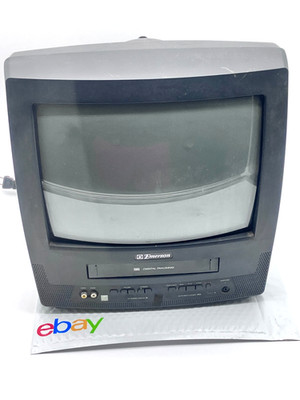 Emerson EWC1304 13  CRT TV VCR Combo Retro READ DESCRIPTION