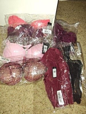 Brand New Frederick's of Hollywood lot- Bras and panties size B and small