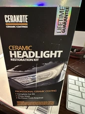 CERAKOTE Ceramic Headlight Restoration Kit  New In Box