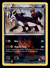 Team Magma's Mightyena 19/34 Common Double Crisis Pokemon Reverse Holo Near Mint on eBay