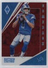 2019 Panini Phoenix Comeback Red 119/299 Matthew Stafford #7 2b6