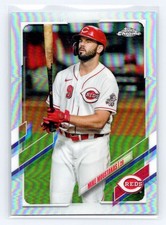 2021 Topps Chrome #57 Mike Moustakas Refractor Cincinnati Reds