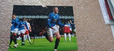 JOHN LUNDSTRAM - GLASGOW RANGERS HAND SIGNED 