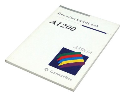 Commodore Amiga A1200 BENUTZERHANDBUCH von 1992