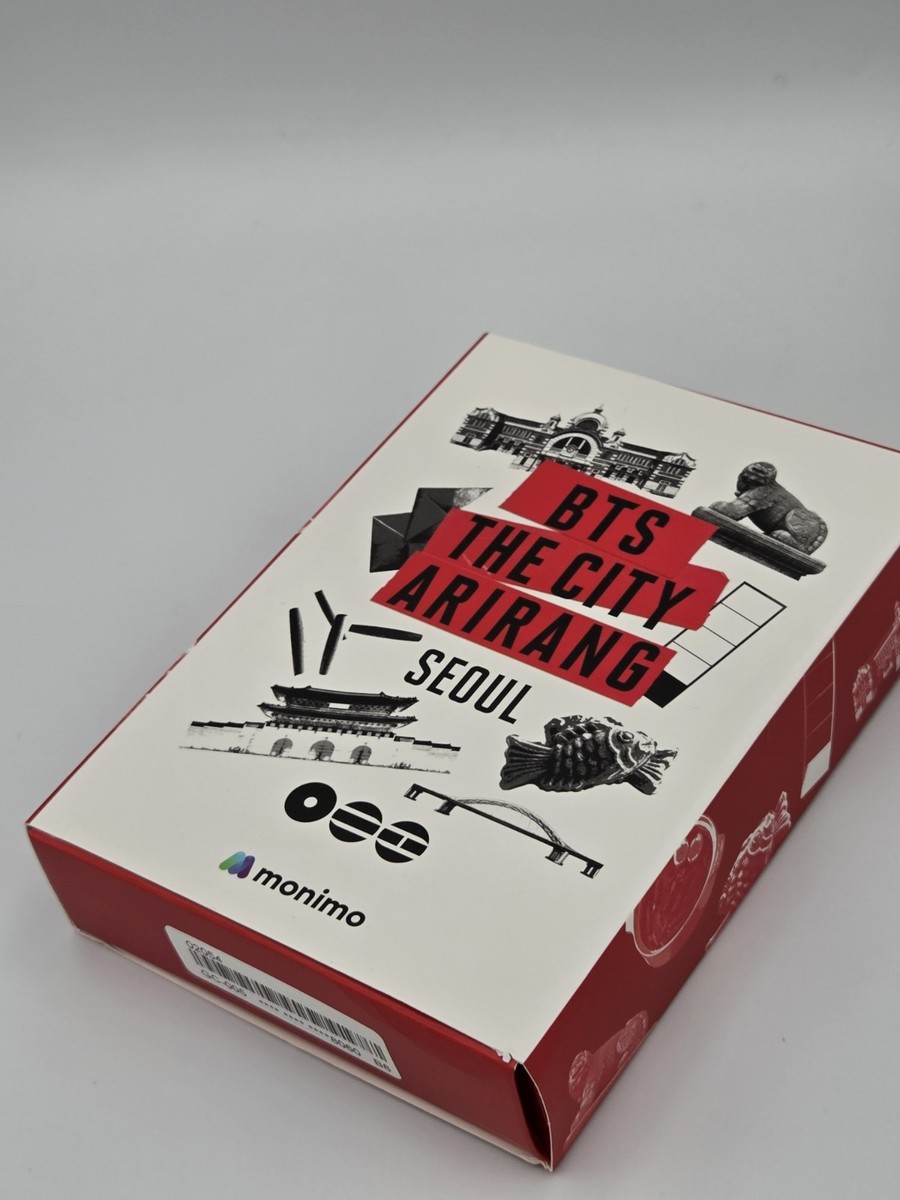 BTS THE CITY ARIRANG SEOUL Limited Edition Keychain Gift Card Set