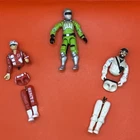 1986 Hasbro G.I. Joe ARAH Lot of Three (3) 4" Tall Figures - Parts/Pieces - READ