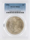 1896 Morgan Silver Dollar PCGS MS64 S$1 Philadelphia Minted No Reserve