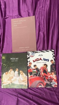 TXT MOA Fanclub Newsletter 3-Bücher Set