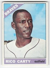 Rico Carty 1966 Topps #153 Atlanta Braves Ex