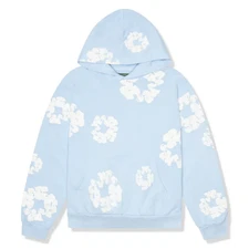 Denim Tears The Cotton Wreath Powder Blue Hoodie