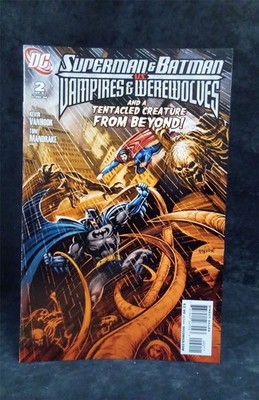 Superman and Batman vs. Vampires and Werewolves #2 2008 DC Comics Comic Book