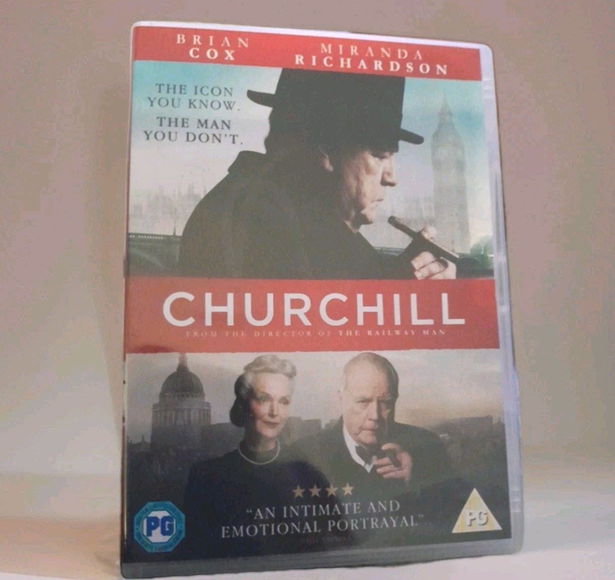 Churchill (DVD, 2017) Disc & Cover, No Case. WWII Biopic, Brian Cox.