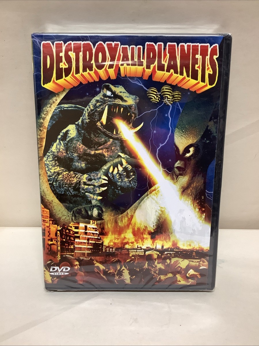 Destroy All Planets (Aka Gamera Vs. Viras) (DVD, 1968) 89218420893