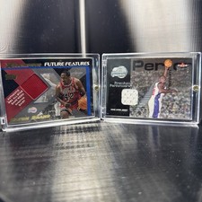 Elton Brand 2001 Topps #FF-EB Chicago Bulls & Fleer Premium Game Worn Jersey