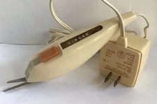 Singer Electric Scissors 2 Speed Rotary Motor, Case Included, Tested