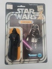STAR WARS 1977 DARTH VADER WITH ORIGINAL 12 BACK CARD NO BUBBLE