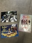 3 x Man Cave Metal Art Sign The Beatles Abbey Road Yellow Submarine Get Back