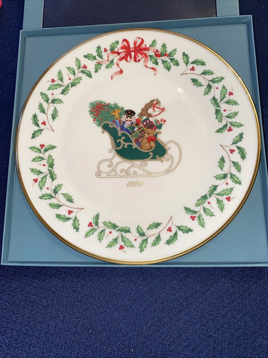 Lenox Christmas Plates In Lenox Collector Plates for sale | eBay