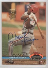2017 75/97 Charlie Hayes (1991 Topps Stadium Club) #91TSC-163 Auto 0xz8
