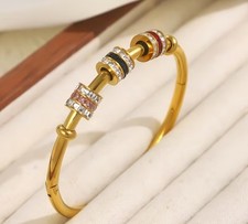 1pc Stainless Steel Women's Bracelet Easy Elegant Bangle Bracelet for Ladies