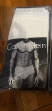 Vintage 1999 Calvin Klein COTTON Traditional Full Rise 3 Briefs Sz 38 U2000 NEW