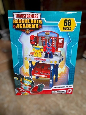 *BRAND NEW* Transformers Rescue Bots Academy DIY Take Apart Tool Bench Playset