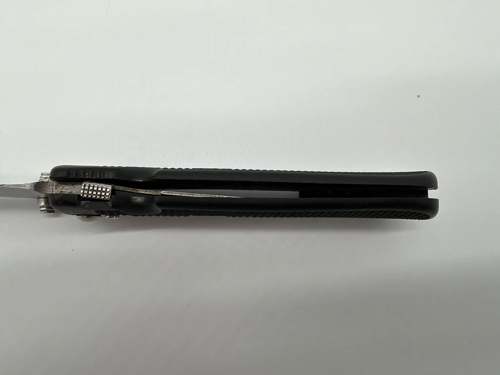 SOG Pentagon Elite I Knife Seki Japan 4in Serrated Blade Used Early version image 5