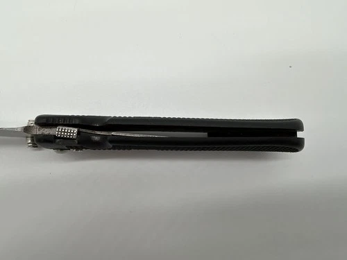 SOG Pentagon Elite I Knife Seki Japan 4in Serrated Blade Used Early version image 5