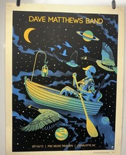 Dave Matthews Band Poster 7/10/15 Charlotte NC  Methane Studio Edition