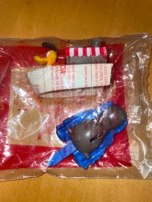Mcdonalds Walt Disney World Runaway Railway #4 Pluto Boat Happy Meal Toy NEW