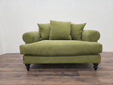 Sofa.com Teddy Loveseat In Mossymere Norfolk Cotton (Breaks Down) RRP-£1370