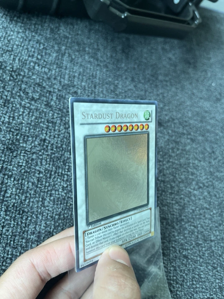 Yu-Gi-Oh! 1st Edition Ghost Rare Stardust Dragon TDGS-EN040 Nm - Image 2 of 4