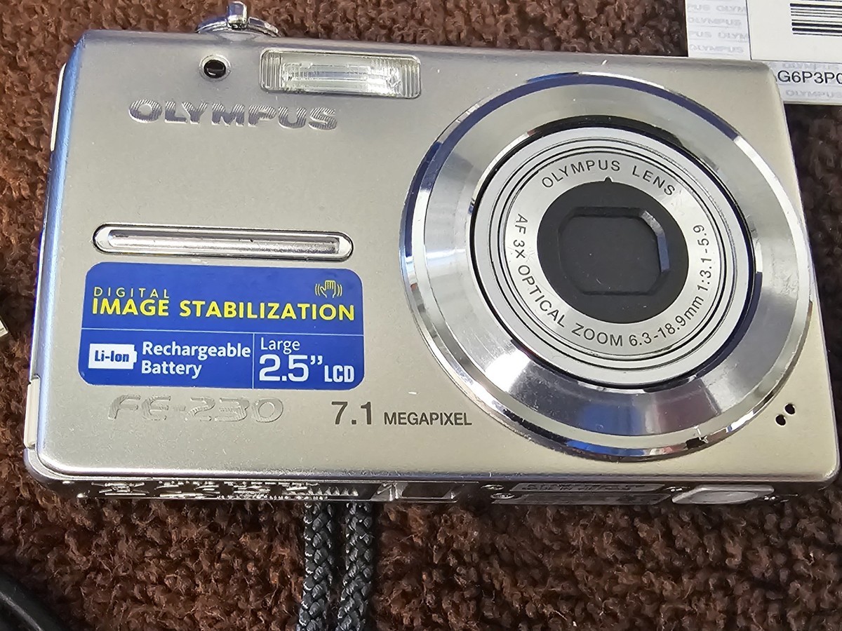 Olympus FE230 Digital Camera Silver 7.1 MP | eBay