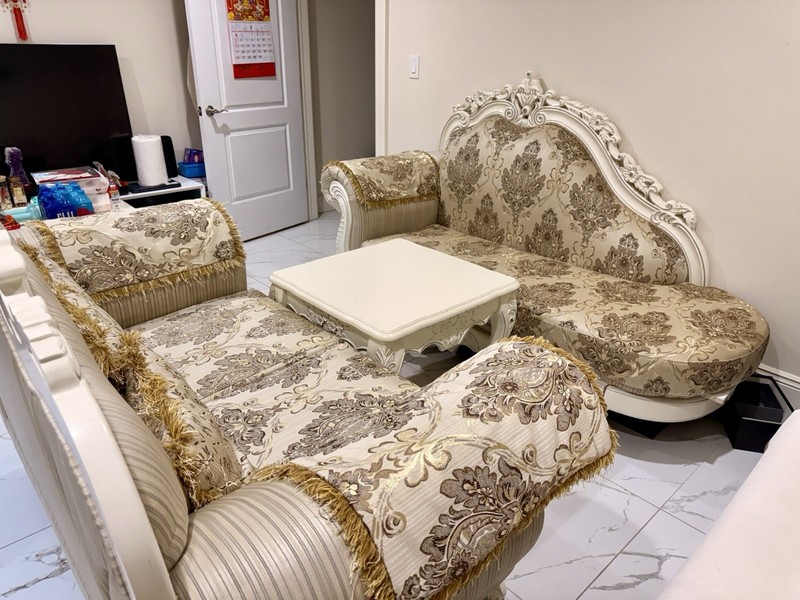 Baroque&Rococo Back Style 12 Piece Furniture Set