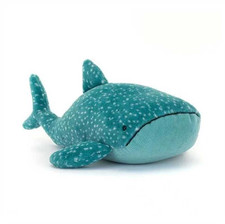 Jellycat Gobfrey Whale Shark 40cm Plush Toy - Gift Ready with Tag  Dust Bag