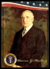 2018 POTUS Historic Autographs Warren G Harding  #29
