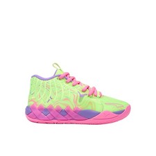 PUMA X Lamelo Ball Mb.01 Inverse Toxic Basketball Youth Girls Green Sneakers A