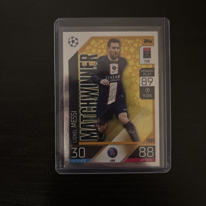 2022-23 Topps Match Attax UEFA Club Competitions - Lionel Messi #188
