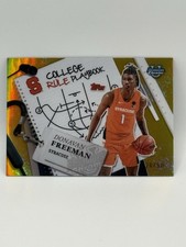 2024-25 Bowman U Chrome Donavan Freeman College Rule Playbook Gold Refractor /50