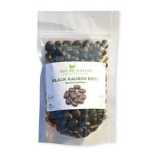 Black Kaunch Seeds Mucuna Pruriens Indian Velvet Bean Konch Beej 200 gm