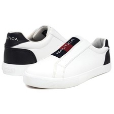 Nautica Women Fashion Sneaker Casual Tennis Shoes Steam Slip-On Bennet-Red...
