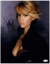 Jessica Simpson Signed Autographed 11x14 Photo Hot Sexy Exposed Top ACOA