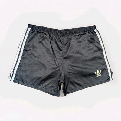ADIDAS Sampdoria Glanz Nylon Shorts schwarz D7 Sporthose Fußball Vintage Retro - Bild 1 von 4