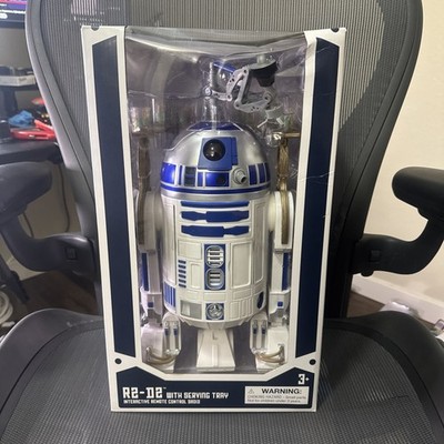 Disney R2-D2 Remote Control Interactive Droid with Serving Tray Star Wars