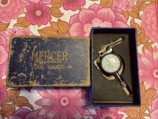 Mercer Dial Gauge Original Box Included 16676 Type 101