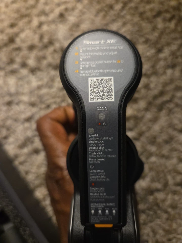 AOCHUAN Smart X Pro 3-Axis Smartphone Gimbal Stabilizer for iPhone and Samsung - Image 2 of 4